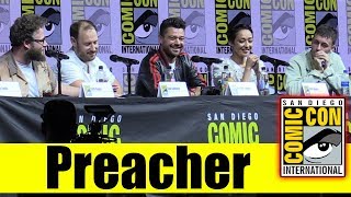 AMCs PREACHER  Comic Con 2018 Full Panel Dominic Cooper Ruth Negga Seth Rogen [upl. by Orian]