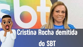 Cristina Rocha explica o motivo da sua saída do SBT sbt CristinaRocha [upl. by Lucia]