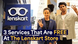 3 Services That Are FREE At The Lenskart Store  Lenskart [upl. by Ahl]