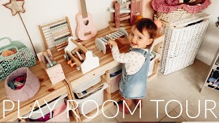 PLAYROOM TOUR  Open Ended  Small World Active amp Role Play  Roseyhome [upl. by Bolt187]