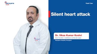 Silent heartattack  Symptoms Risks and Treatment  Dr Vikas Kumar Keshri [upl. by Ahgiela839]