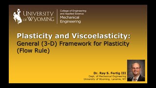 23c General 3D Framework for Plasticity Flow Rule [upl. by Aziul]