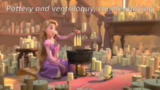 When Will My Life Begin Tangled Lyrics On Screen Mandy Moore [upl. by Eronaele554]