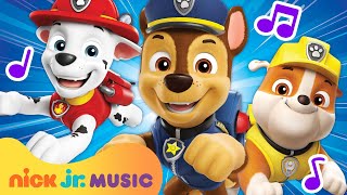 PAW Patrol Theme Song w Lyrics  Sing Along Preschool Songs  Nick Jr Music [upl. by Drawoh]