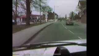 WORKSOP 1981 A DRIVE RIGHT THROUGH THE TOWN [upl. by Sophie733]