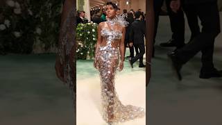 Janelle Monáe Crystalize Flower Look  The Met Gala 2024 janellemonae fashionpolice metgala [upl. by Inavoy]