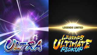 Ultra Summons vs Legends Ultimate PickUp SummonDragon Ball Legends [upl. by Attalanta]