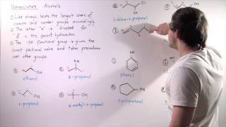 Nomenclature of Alcohols [upl. by Agnot]