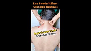 Ease Shoulder Stiffness with Simple Techniques [upl. by Khichabia]