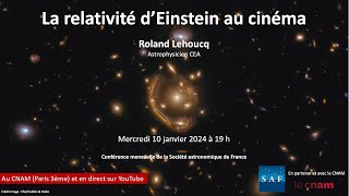 Conférence quotLa relativité d’Einstein au cinémaquot [upl. by Clynes]