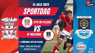 SPORTDAG Otto Du Plessis VS DF Malherbe [upl. by Enyleuqcaj153]