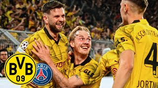 Borussia Dortmund 10 Paris St Germain  All Goals amp Highlights  UEFA Champions League [upl. by Zumwalt]