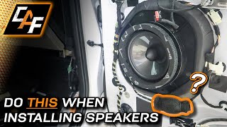 Installing speakers These techniques make a BIG difference [upl. by Neret609]