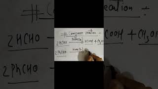 Cannizzaro reaction class 12 [upl. by Niple]