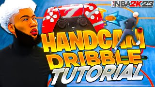 NBA 2K23 ADVANCED DRIBBLE TUTORIAL w HANDCAM FASTEST DRIBBLE MOVES amp COMBOS  HOW TO SPEEDBOOST [upl. by Elleved]