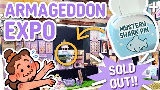 How I turned my Artist Alley Booth into a Convenience Store 🌸 Armageddon 2024  Kalesbug [upl. by Midian]