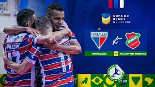 JOGO COMPLETO  FORTALEZA FUTSAL X ATLÂNTICO ERECHIM  FINAL  VOLTA  COPA DO BRASIL  FUTSAL 2024 [upl. by Uttica]