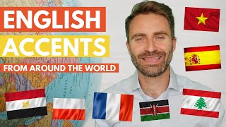 English Accents from Around the World [upl. by Ahsikram286]