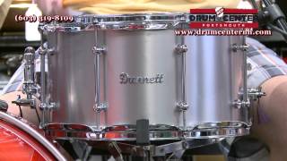 Dunnett Titanium Snare Drum  8x14 [upl. by Yelnik]