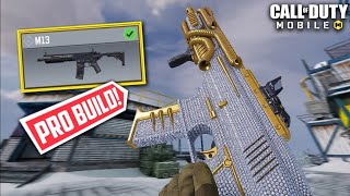 Best M13 quotMetaquot GunsmithLoadout With Red Dot  Fast ADS  No RECOIL High Accuracy  CODM Season 9 [upl. by Marchelle]