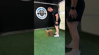 Kettlebell assisted ankle dorsiflexion mobilization [upl. by Ilrahc659]