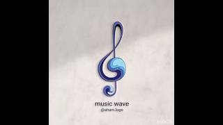 music wave Logo Mark Design logodesgin logodesign logomaker design logo [upl. by Sanbo]