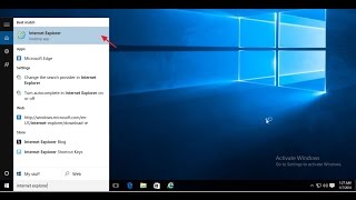 How to find classic Internet Explorer on Windows 10 [upl. by Nivled]