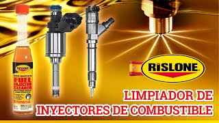 RISLONE Limpiador de inyectores de combustible [upl. by Ardnahsal]