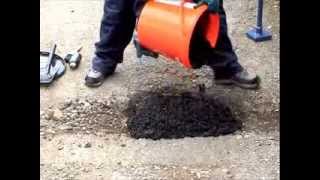 How to repair potholes  WATCO® BituMend® [upl. by Ener170]