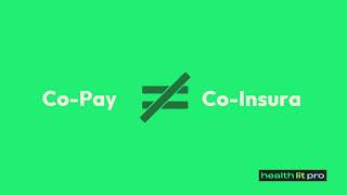 Understand CoPay vs CoInsurance Episode 4 [upl. by Elfreda]