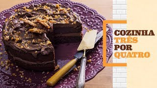 Como fazer bolo de chocolate  Cozinha 3 por 4 com Rita Lobo  Panelinha [upl. by Conrad66]