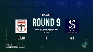 R9 Div 1 Snrs Alexandra V Seville 08062024 [upl. by Cordova]