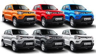 Maruti Suzuki Spresso  All Colour Options  Images  AUTOBICS [upl. by Anma366]