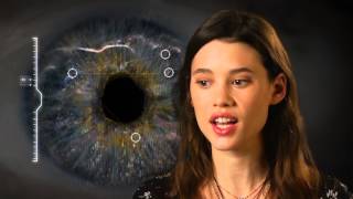 I Origins Astrid BergesFrisbey Behind the Scene Movie Interview  ScreenSlam [upl. by Neehsuan]