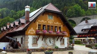 Worlds 2nd Largest Höllsteig Cuckoo Clock  Kuckucksuhr Hofgut Sternen Breitnau 2018 [upl. by Rozele]