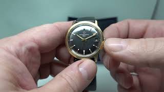 1969 EternaMatic 1000 New Old Stock mens vintage gold capped watch with box Reference 3331T [upl. by Roland]