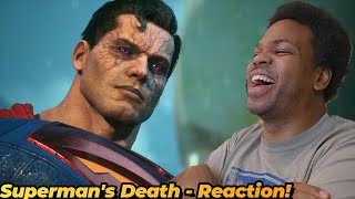 Supermans Death  Reaction [upl. by Enirolf]