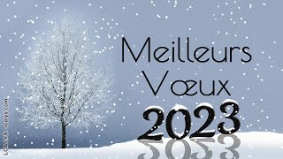 300  MEILLEURS VOEUX 2023  Jolie carte de vœux à partager [upl. by Digirb]