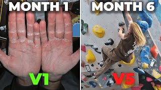 Rock Climbing Changed My Life 6 Month Progression [upl. by Sadnac]