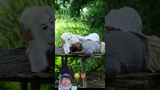 Funny prank 😂👹 comedy funny prank ghost ghostprank laugh remix [upl. by Tebzil211]