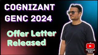 Cognizant Released Offer Letters for Genc 2024  Whats next   not recieved [upl. by Latreece]