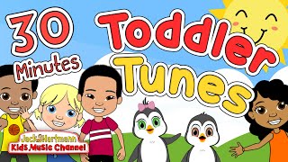 Toddler Tunes  30 Minutes of Music for Little Ones  Jack Hartmann [upl. by Robbert]