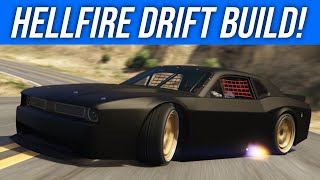 GTA 5 Bravado Hotring Hellfire DRIFT BUILD [upl. by Etterrag]