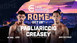 Tanio Pagliariccio vs Sam Creasey  FULL FIGHT  CW 162 Rome [upl. by Colman]