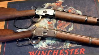 Winchester 1892 Carbine Original and Miroku Reproduction Comparison [upl. by Delphine]