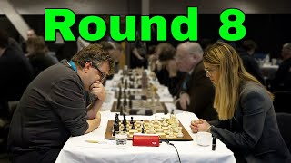 RILTON ROUND 8  Hosted by GM Pia Cramling [upl. by Aneleasor]