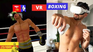 Thrill of The Fight VR Review  Demo  VR Boxing [upl. by Brinna]