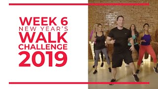 New Years Walk Challenge 2019  Week 6  Walk at Home [upl. by Neit]