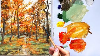 Acrylic Painting Tutorial Step by Step for Beginners [upl. by Siddon917]