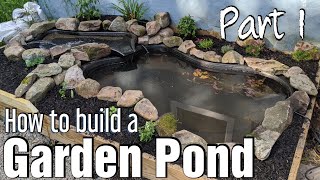 Building a Garden Pond  Part 1 [upl. by Yrreg755]